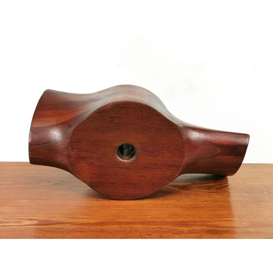 Image 1 of Mozzo dell'elica decorativo in rovere d'epoca