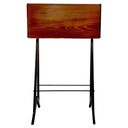 1X Wood Console Table By Fimsa, Italy 1960S