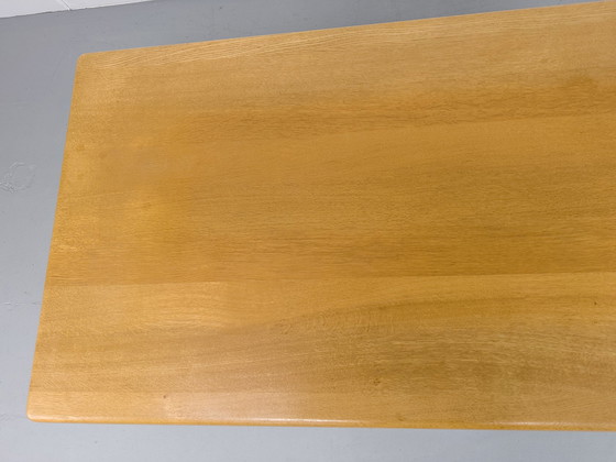 Image 1 of Solid Oak Coffee Table by Niels Bach, 1970s