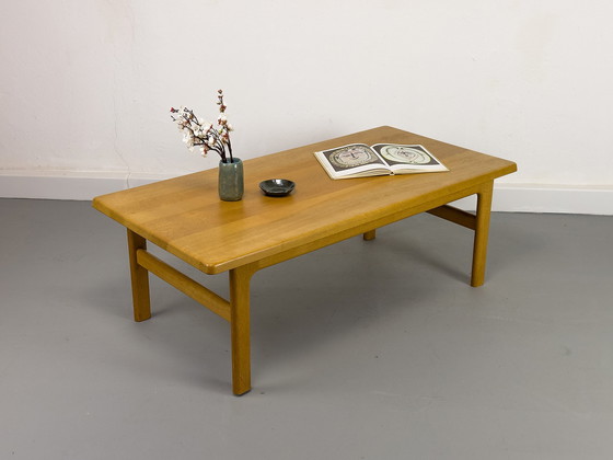 Image 1 of Solid Oak Coffee Table by Niels Bach, 1970s