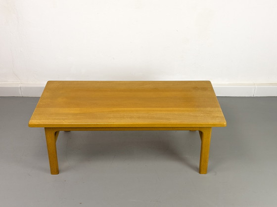 Image 1 of Solid Oak Coffee Table by Niels Bach, 1970s