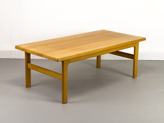 Image 1 of Solid Oak Coffee Table by Niels Bach, 1970s