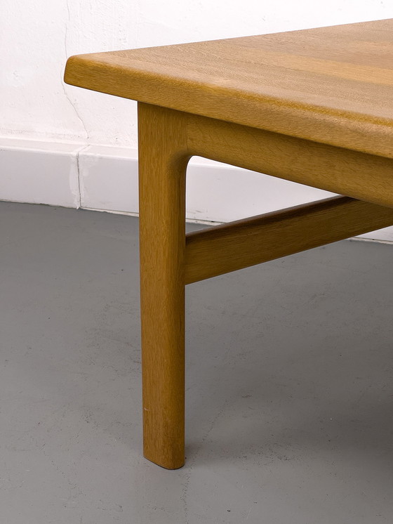 Image 1 of Solid Oak Coffee Table by Niels Bach, 1970s