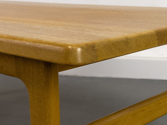 Image 1 of Solid Oak Coffee Table by Niels Bach, 1970s