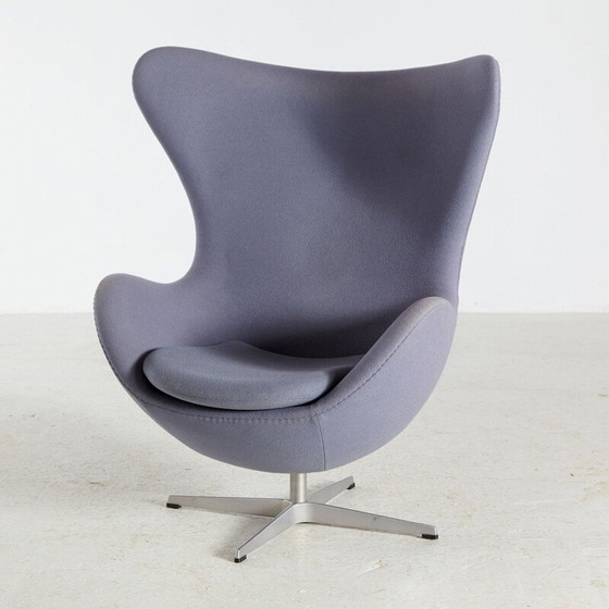 Image 1 of Sedia a uovo vintage di Arne Jacobsen per Fritz Hansen, anni '50