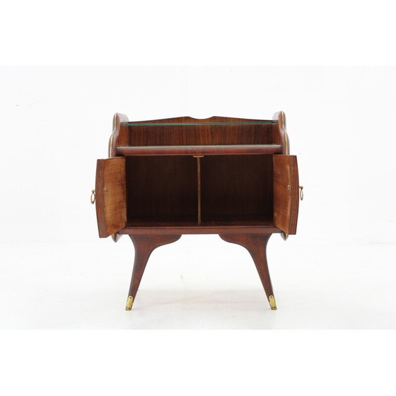 Image 1 of Pair of vintage night stands, Italy 1950s