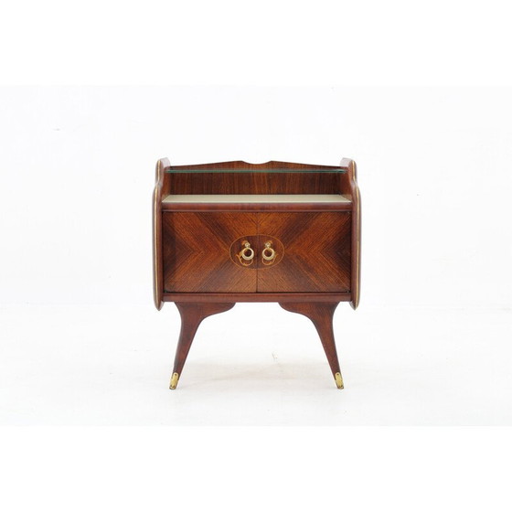 Image 1 of Pair of vintage night stands, Italy 1950s