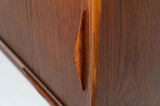 Image 1 of Teak Highboard By Jensen & Mølholm (Denmark, 1960S).