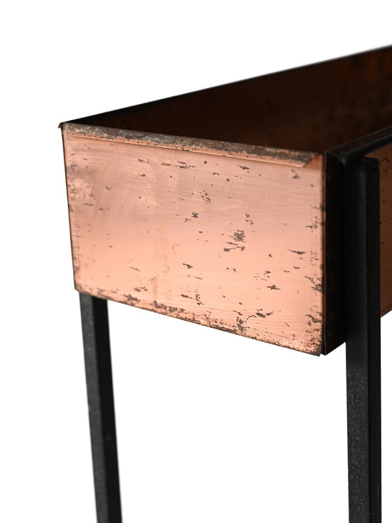 Image 1 of Scandinavian Metal Planter