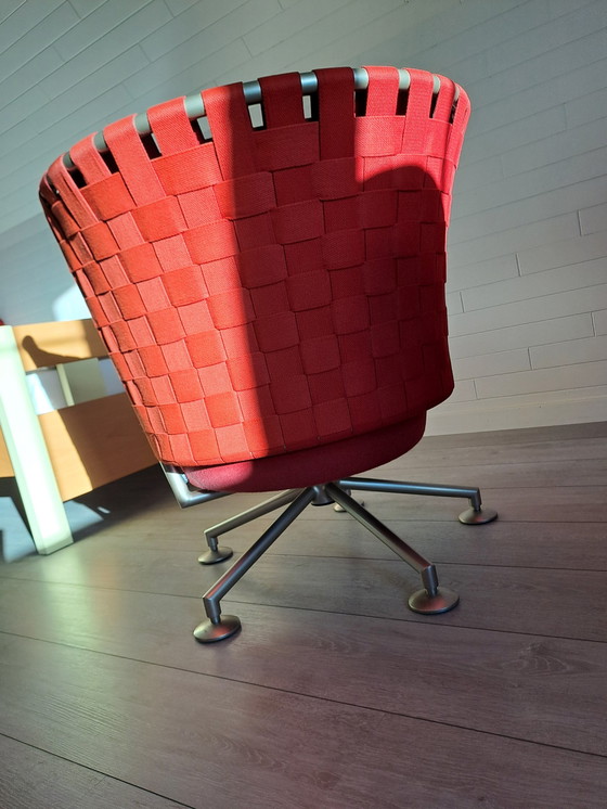 Image 1 of Design Chair Circa Red