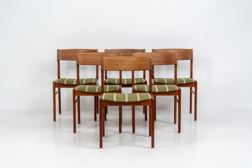 Set of 6 Danish dining chairs