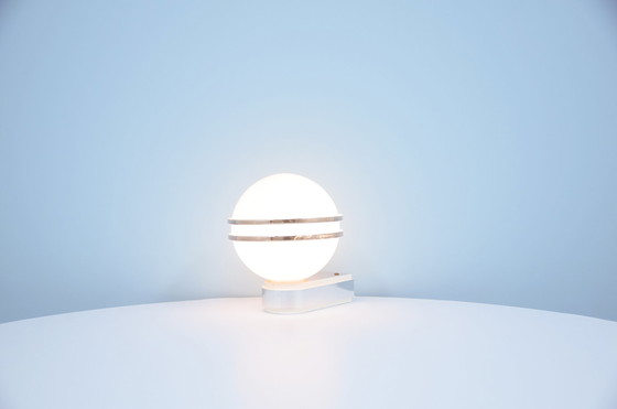 Image 1 of lampada da parete vintage a forma di sfera di vetro