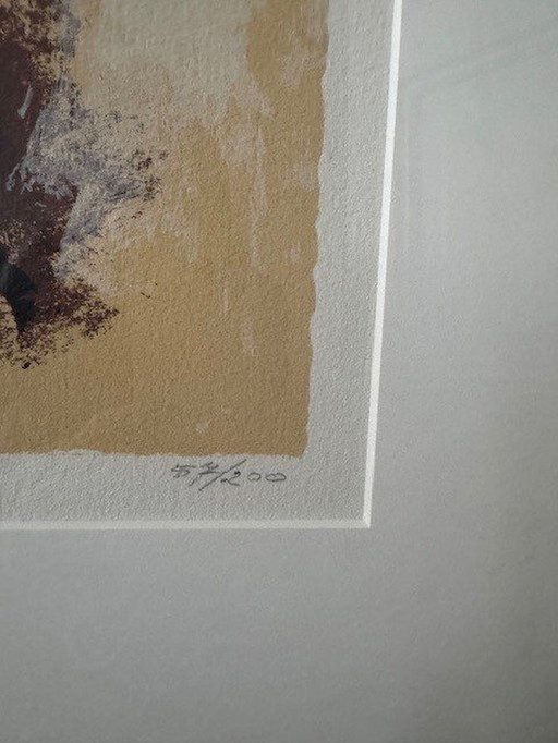 The Gardner Original Screen Print By Eugene Brands