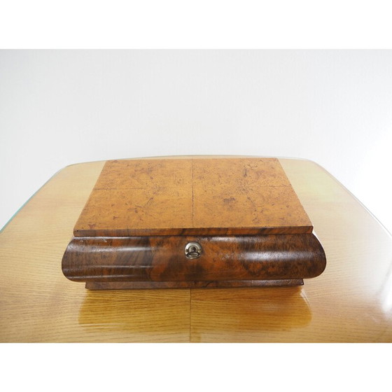 Image 1 of Vintage wooden jewelry box Art Deco, Germany 1920