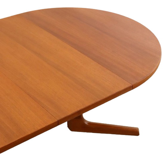 Image 1 of AM mobler 2 tables rondes à rallonge 'Gislinge' vintage