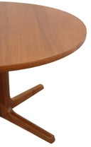 AM mobler 2 tables rondes à rallonge 'Gislinge' vintage