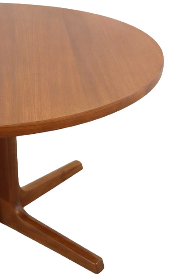 Image 1 of AM mobler 2 tables rondes à rallonge 'Gislinge' vintage