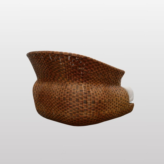 Image 1 of Coppia di poltrone vintage in rattan, Italia 1960