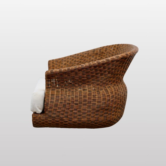 Image 1 of Coppia di poltrone vintage in rattan, Italia 1960