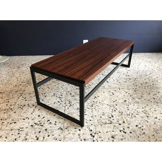 Image 1 of Idealheim reversible vintage coffee table by Dieter Waeckerlin, Switzerland 1950