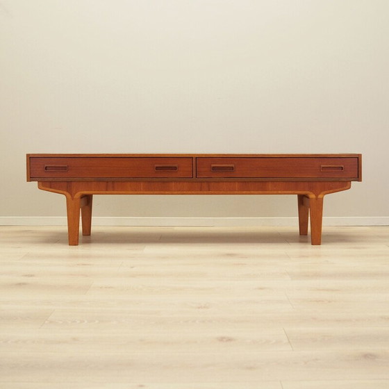 Image 1 of Vintage teak lowboard, Denmark 1960s