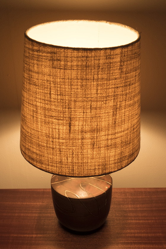 Image 1 of Lampada da tavolo in ceramica vintage