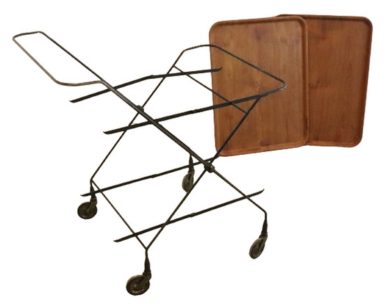 Image 1 of Paul Nagel pour JIE Gantoft chariot vintage