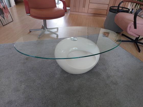 Image 1 of Modern white table