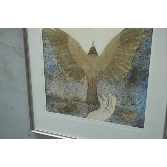 Image 1 of Litografia d'epoca di Bertil Mauritzon, 1980-1982