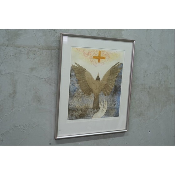 Image 1 of Litografia d'epoca di Bertil Mauritzon, 1980-1982