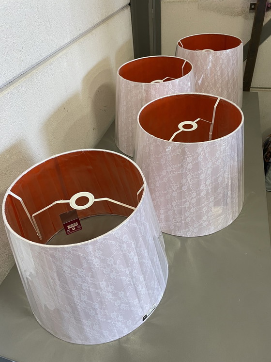 Image 1 of 4x Present Time lampshades