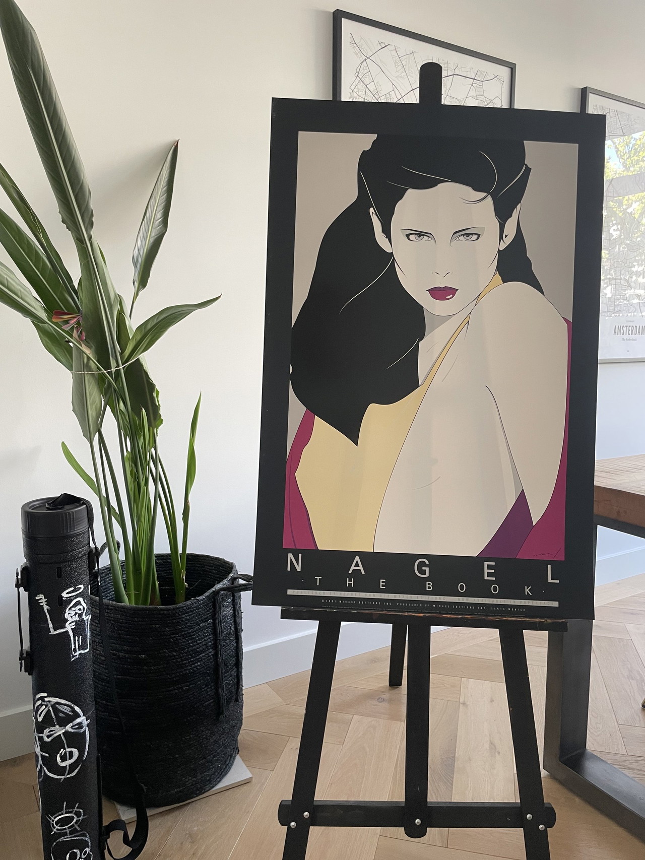 Patrick Nagel (1945-1984), Nagel The Book, Copyright 1981 Mirage