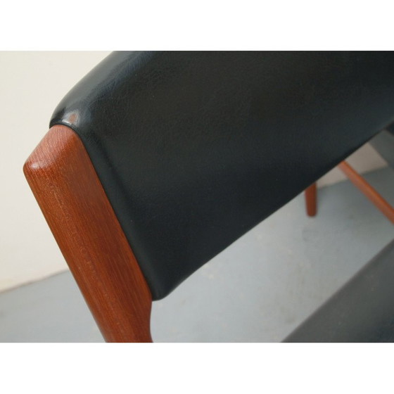 Image 1 of Set of 4 Danish vintage dining chairs in teakwood