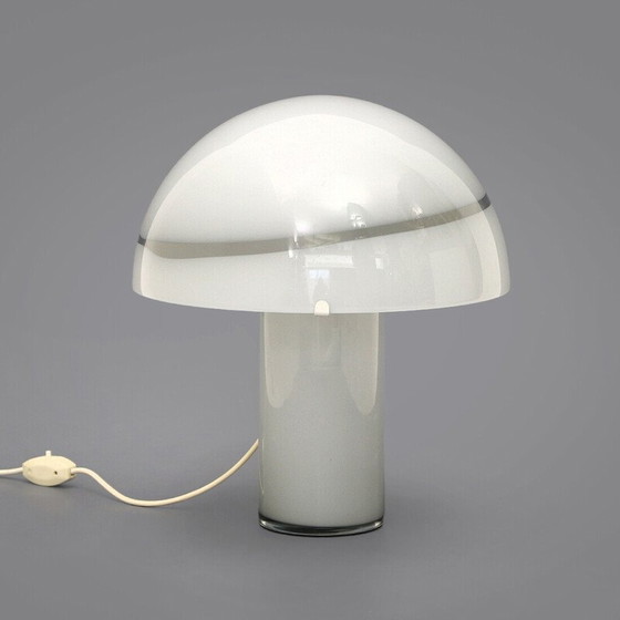 Image 1 of Vintage Murano glass table lamp by Carlo Nason for Mazzega, 1970