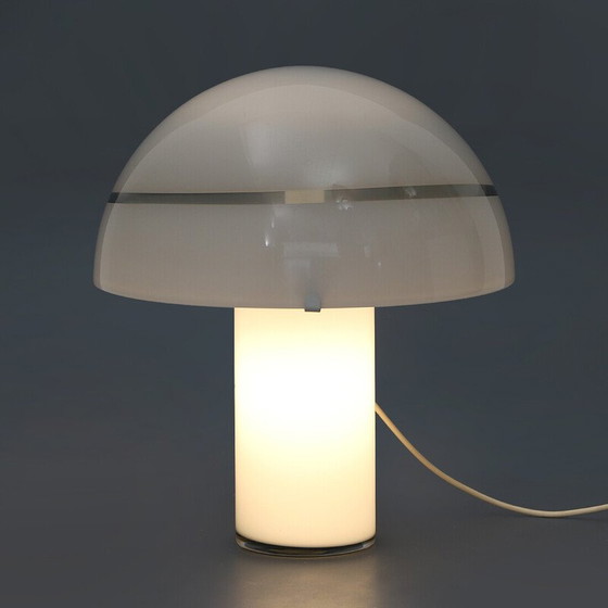 Image 1 of Vintage Murano glass table lamp by Carlo Nason for Mazzega, 1970