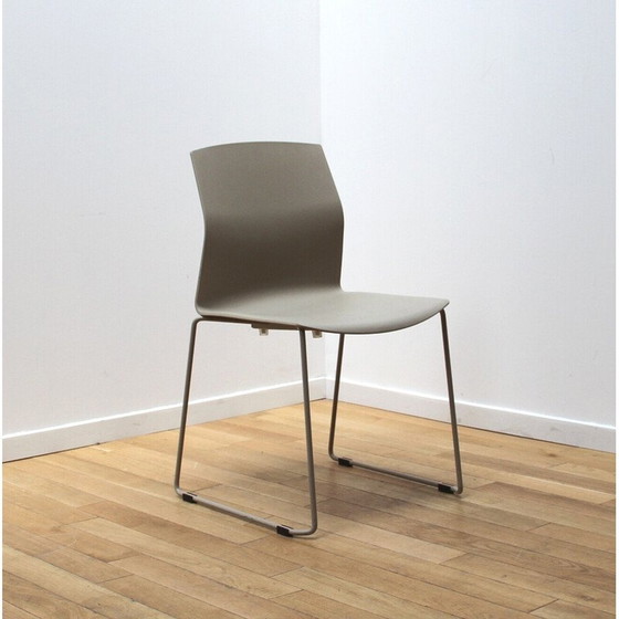Image 1 of Vintage metal and plastic chair by Jorge Pensi for Akaba