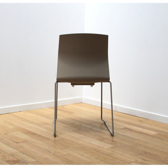 Image 1 of Vintage metal and plastic chair by Jorge Pensi for Akaba