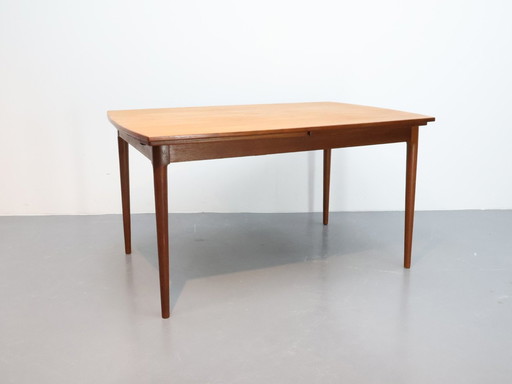 Danish Dining Table Extendable To 2.58M