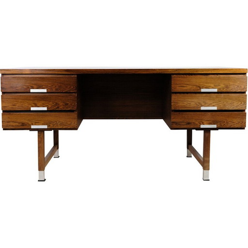 Vintage rosewood desk by Kai Kristiansen, 1960s