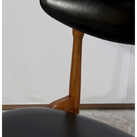 Image 1 of Set of 4 vintage chairs model " Unicorn " by Pierre Guariche for Baumann, 1960