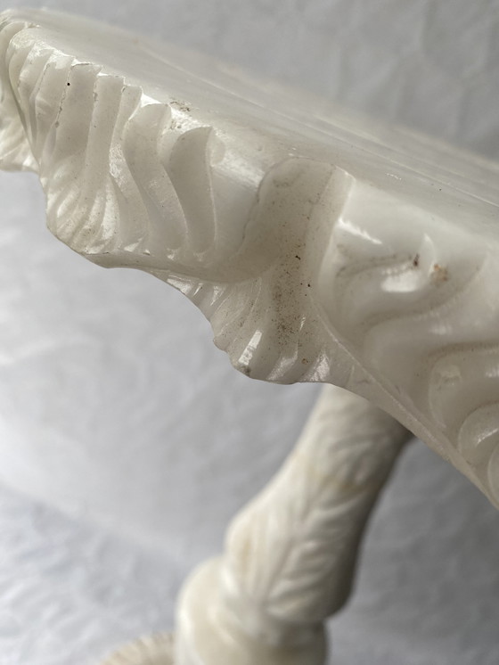 Image 1 of Tavolino laterale in marmo vintage