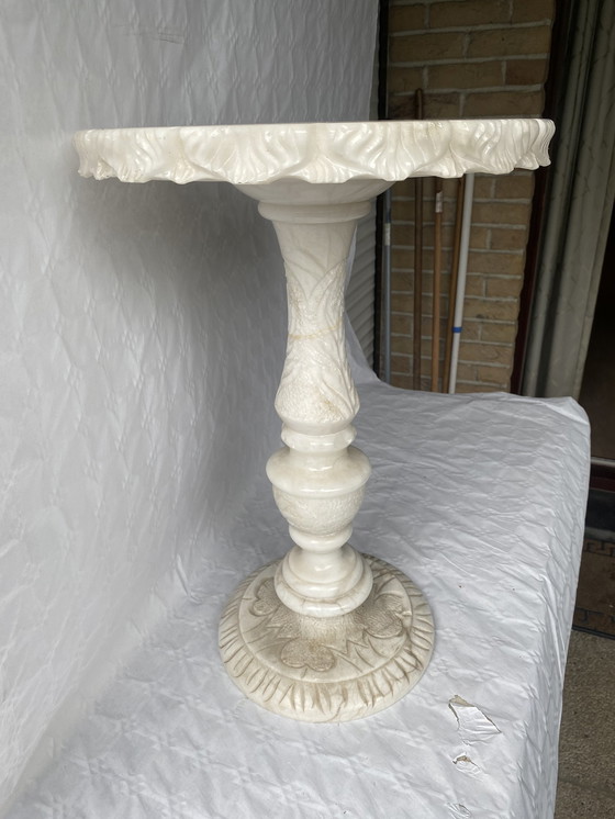 Image 1 of Tavolino laterale in marmo vintage