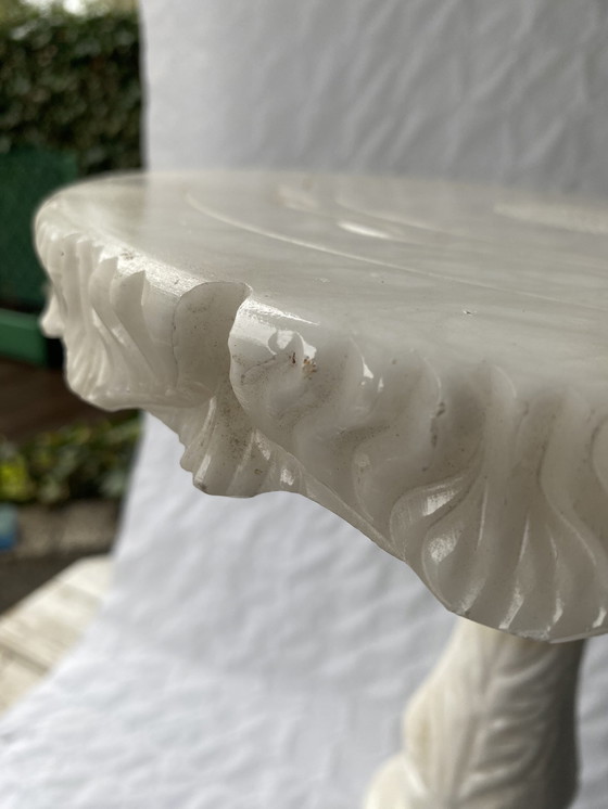 Image 1 of Tavolino laterale in marmo vintage