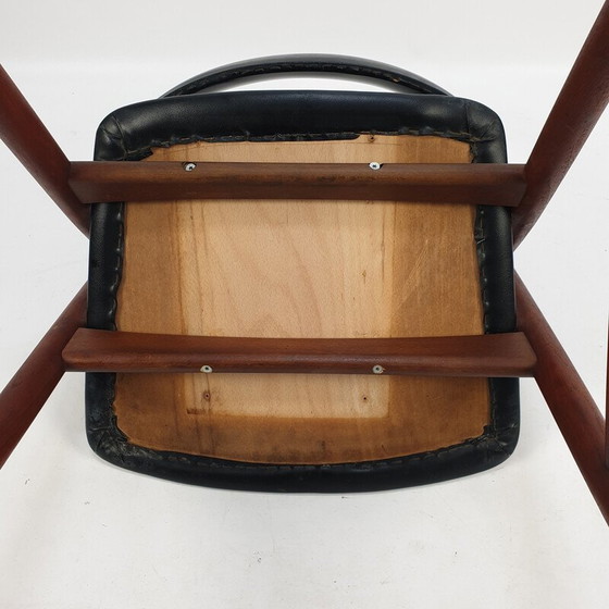 Image 1 of Poltrona danese di metà secolo in teak con rivestimento, anni '60