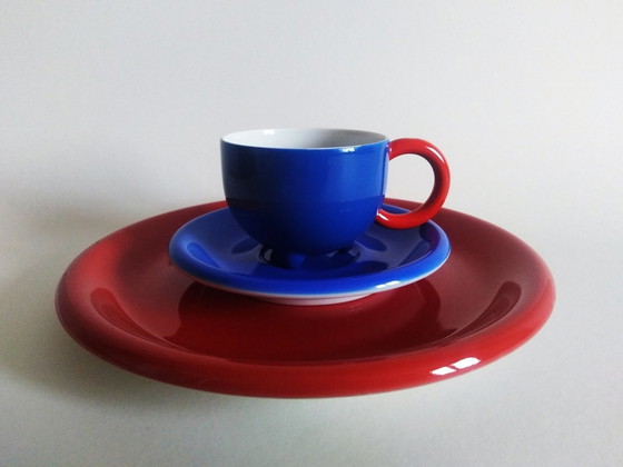 Image 1 of Rare Matteo Thun Postmodern 'Le Petit' Breakfast Set For Two Arzberg 1986