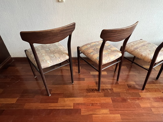 Image 1 of 4 X Lübke Model 603 Chairs By Gustav Herkströter