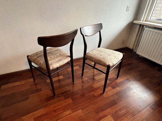 Image 1 of 4 X Lübke Model 603 Chairs By Gustav Herkströter