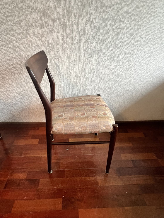 Image 1 of 4 X Lübke Model 603 Chairs By Gustav Herkströter