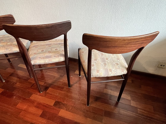 Image 1 of 4 X Lübke Model 603 Chairs By Gustav Herkströter