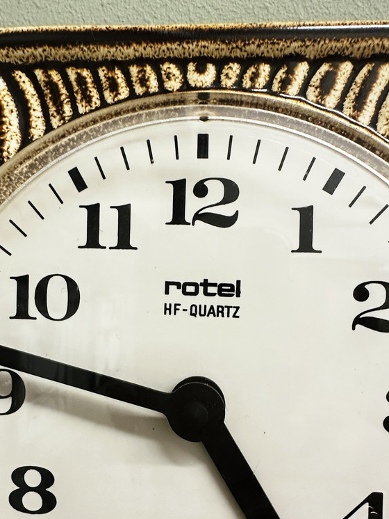 Image 1 of Fat Lava Wall Clock From Rotel